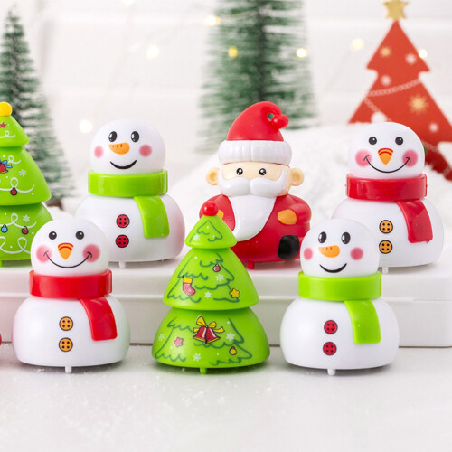 6 Unidades Xmas Pull Back Crianças Natal Secretária 1