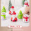 6 Unidades Xmas Pull Back Crianças Natal Secretária 8