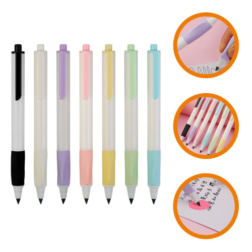 7 Unidades Lápis Sem Tinta Automáticos 1