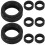 8Pcs Substituível Para Pneu De Carro Rc 4