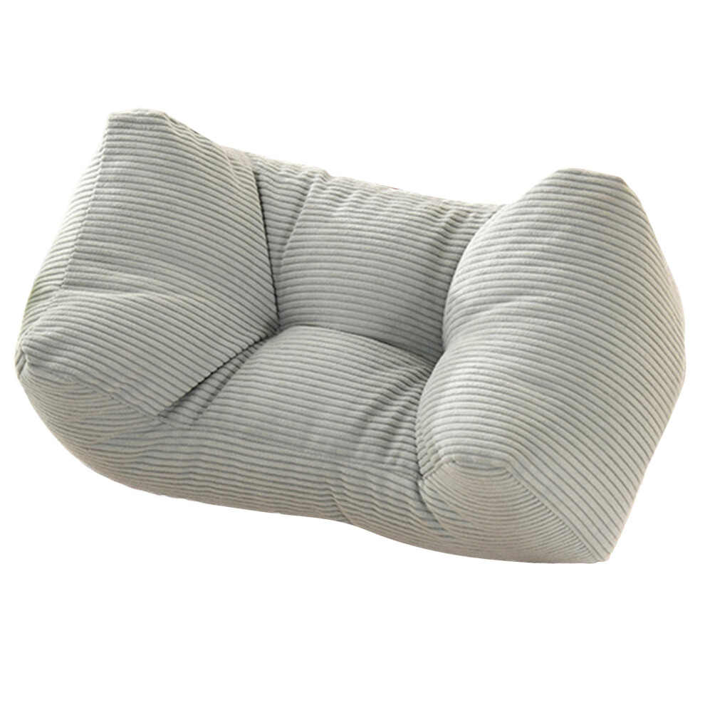 Blue Multipurpose Lumbar Support Cushion For Long Sitting- L