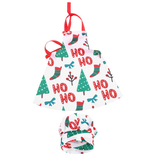 Conjunto De Acessórios Para De Natal, E Chapéu De Chef