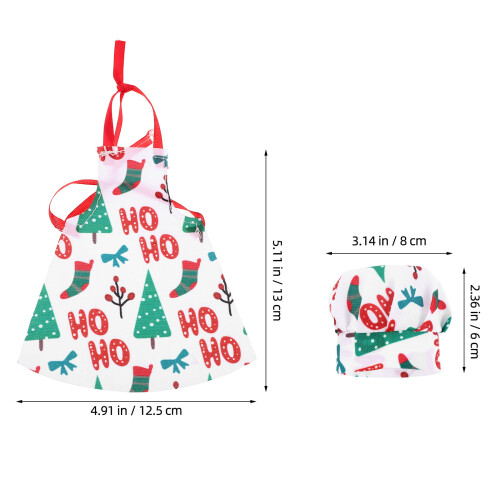 Conjunto De Acessórios Para De Natal, E Chapéu De Chef 1