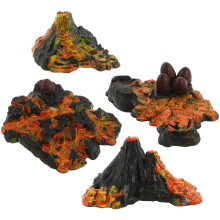 4Pcs Estátua De Bonsai Para Paisagismo Decoração Mini