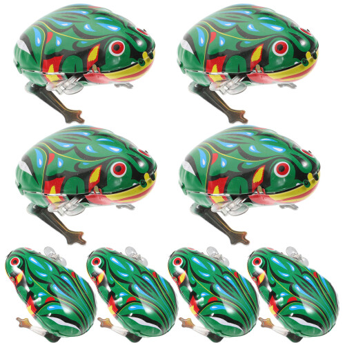 8 Unidades De Corda Rãs Infantil (Verde) 1