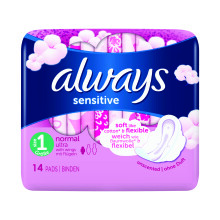 Always Sensitive Normal Ultra Sanitary Towel (Pack of 8)