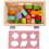 1 Conjunto De 18 Buracos Forma Animal (Rosa) 2