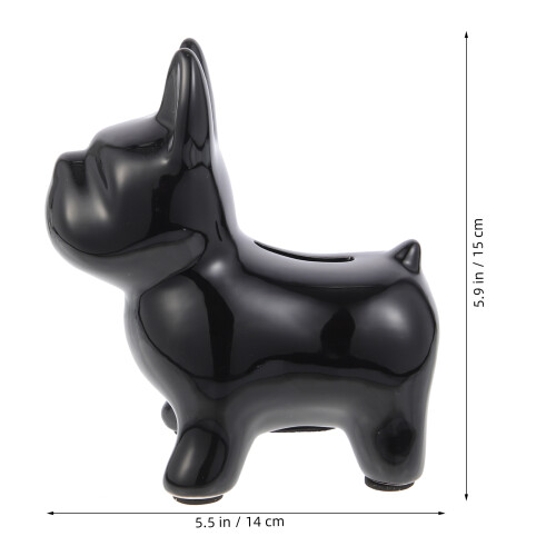De Dinheiro Cerâmica Cachorrinho Estilo Desenho 1