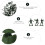 100Pcs Soldado Plástico Kit Militar Para Guerra 10