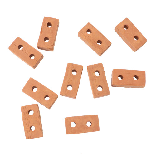 50 Unidades Mini Cerâmica Acessórios Para