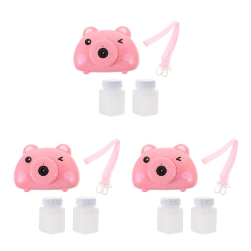 3St Camera Bubbelmaker Bubbelblaasmachine Kinderspeelgoed 2