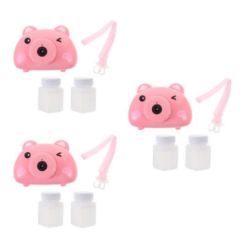 3St Camera Bubbelmaker Bubbelblaasmachine Kinderspeelgoed 1