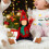 Conjunto Roupa De Natal Para Com Suéter, Lenço E Chapéu 4