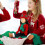 Conjunto Roupa De Natal Para Com Suéter, Lenço E Chapéu 5