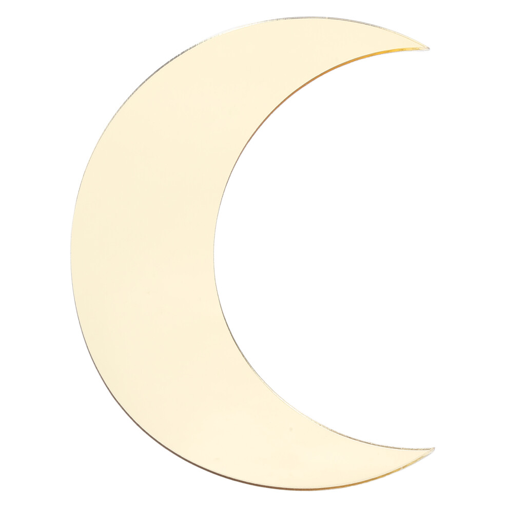 Decorative Moon Shapes, Elegant Wall Art For Kids Room Diy Birchwod Acrylic Decorative Background Decal, Enhances Home Aesthetics, Customizable Craft