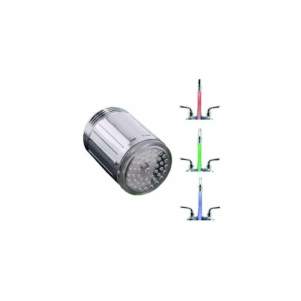 Water Faucet Tap No Batteries Required, Energy Saving Multicolor Lighting Effect For Kitchen Bathroom Attachment 9061222310446