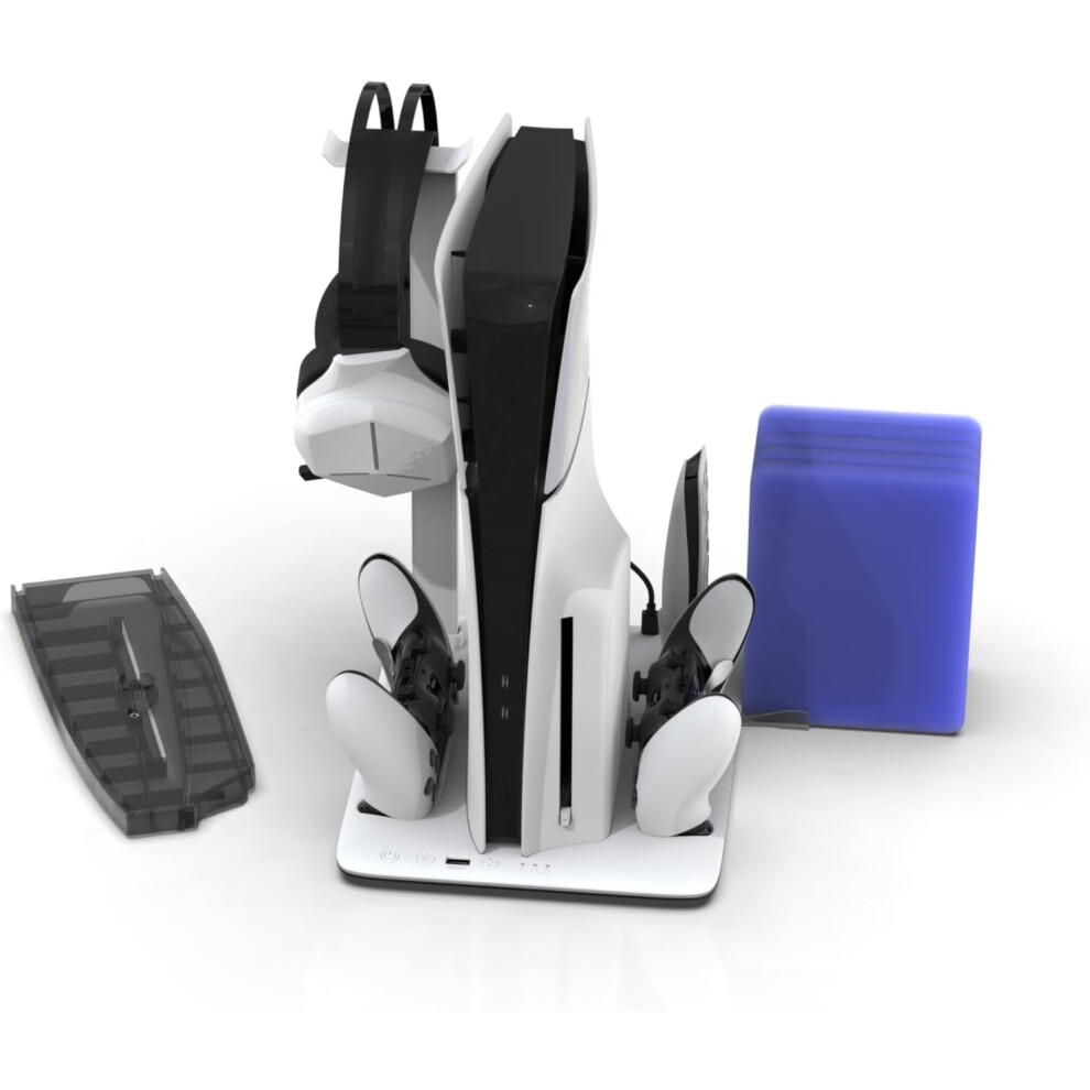 Imp Tech Ps5 Dlx Multi-Function Stand Charging Dock Storage