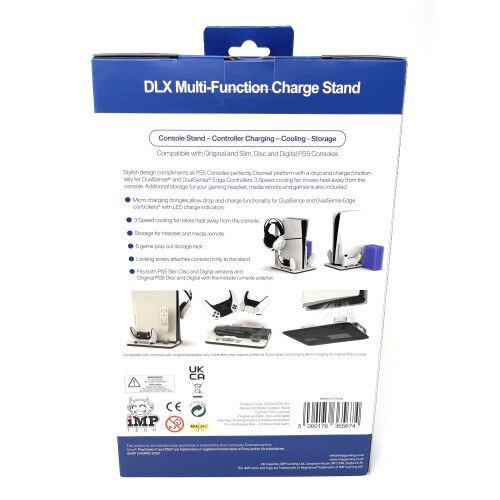 PS5 DLX Multi-Function Stand Charging Dock Storage 2