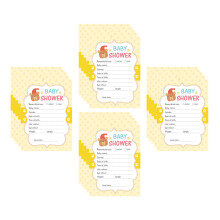 40 Unidades Tarjetas De Para Baby Shower Y Padres