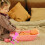 Poussette Pour Bébé En Plastique Pliable Châssis 4 Pièces 4