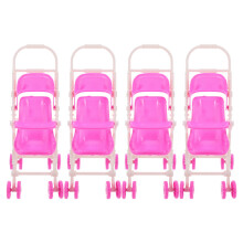 Poussette Pour Bébé En Plastique Pliable Châssis 4 Pièces