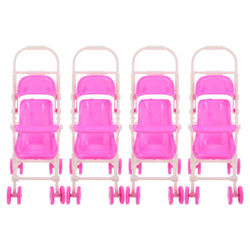 Poussette Pour Bébé En Plastique Pliable Châssis 4 Pièces