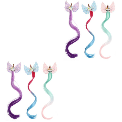 6 Unidades Peines De Degradado Para Extensiones 2