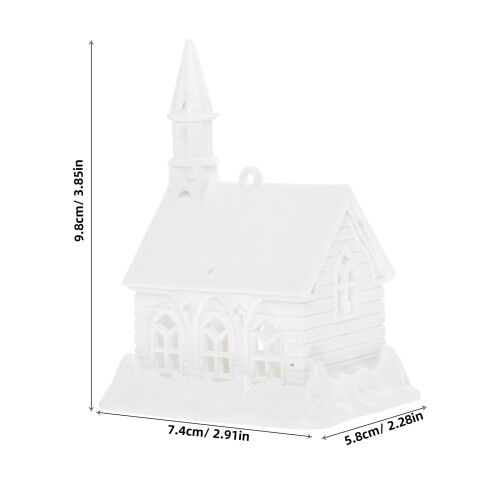 De Pueblo De Plástico , Casa Miniatura Navideña 1