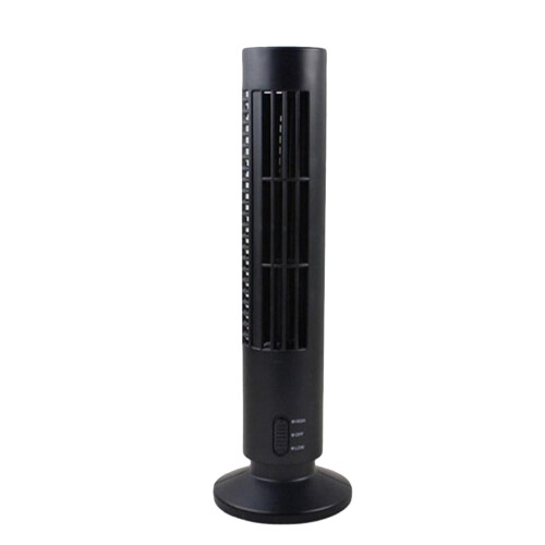 Tower Fan Mini Portable Usb Cooling Air Purifier Black