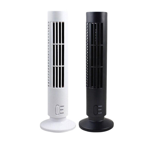 Tower Fan Mini Portable Usb Cooling Air Purifier Black 1