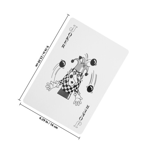 One Set Large Playing Card Prop Poker Game For Party 1