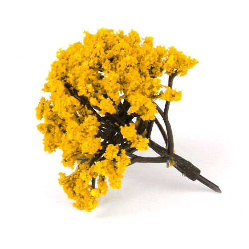 20Pcs Model Scenery Trees 3Cm-8Cm Orange 2