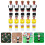 10 Pièces Figurines Pour Machine À Foosball 5