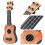 Miniature Plastic Ukulele Toy Musical Instrument Model 9