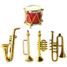 One Set Of Mini Plastic Musical Instrument Model