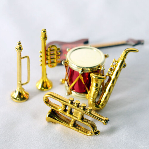 One Set Of Mini Plastic Musical Instrument Model 1