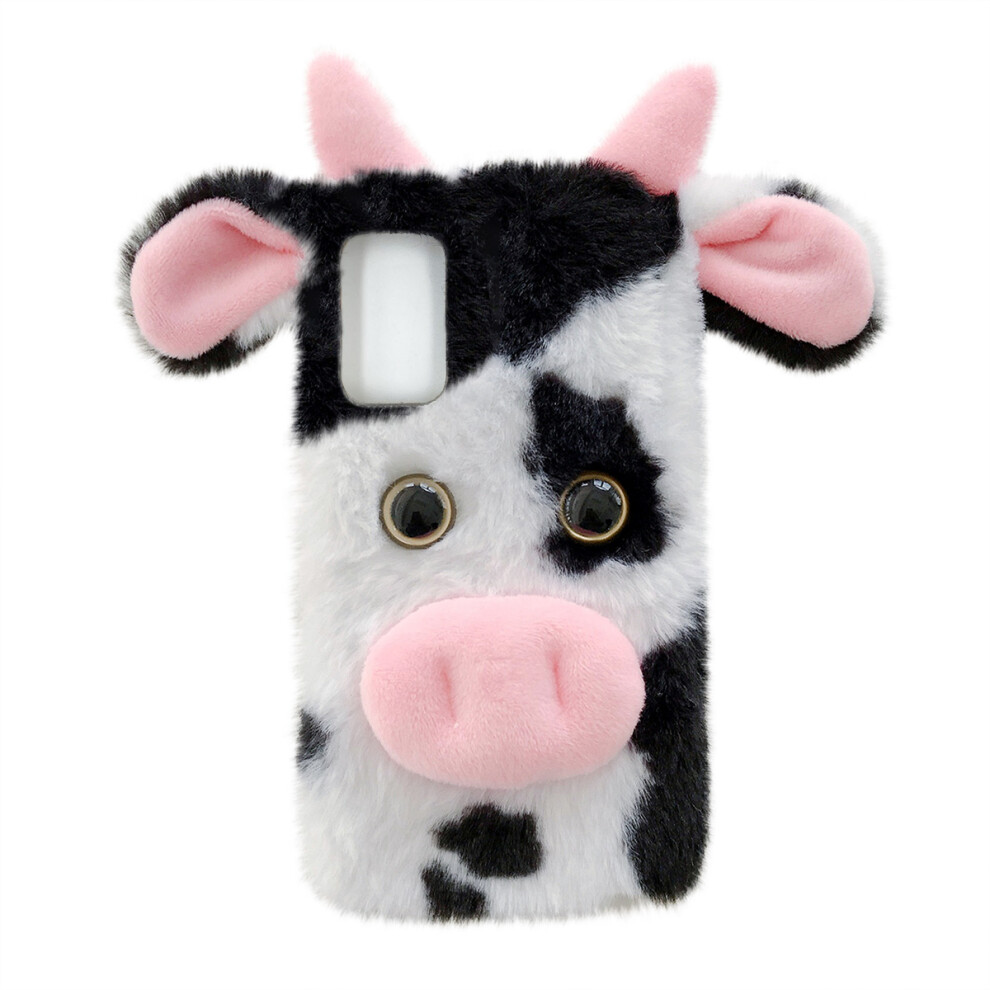 Fuzzy Girly Cartoon Cow Phone Case For Fe 5G 3552113045388
