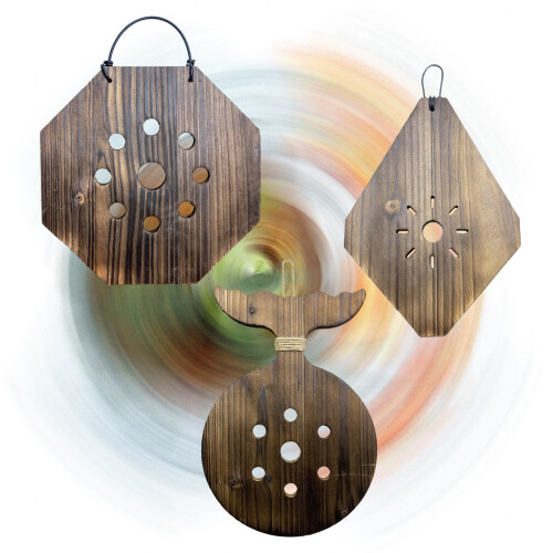 Fern Mounting Board Wall Planter Space Saving-Diamonds version 2