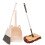 Set Scopa Spazzolone Paletta Casa 8