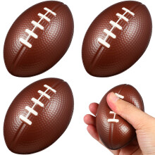 3 Palline Sportive Antistress Per Feste Bambini (Rugby)