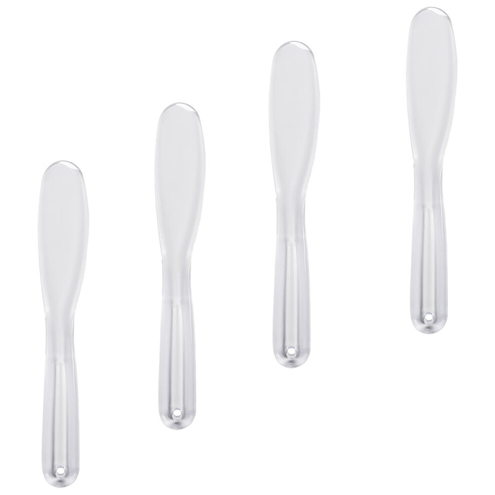 Happyyami 4Pcs Cosmetic Mask Mixing Spoons Spatulas For Facial Skin Care