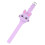 Silicone LED Cartoon Rabbit Shape Clamshell Electronic Watch Purple 1
