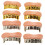 8Pcs Plating Fake Teeth For Halloween Party 2