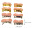 8Pcs Plating Fake Teeth For Halloween Party 8
