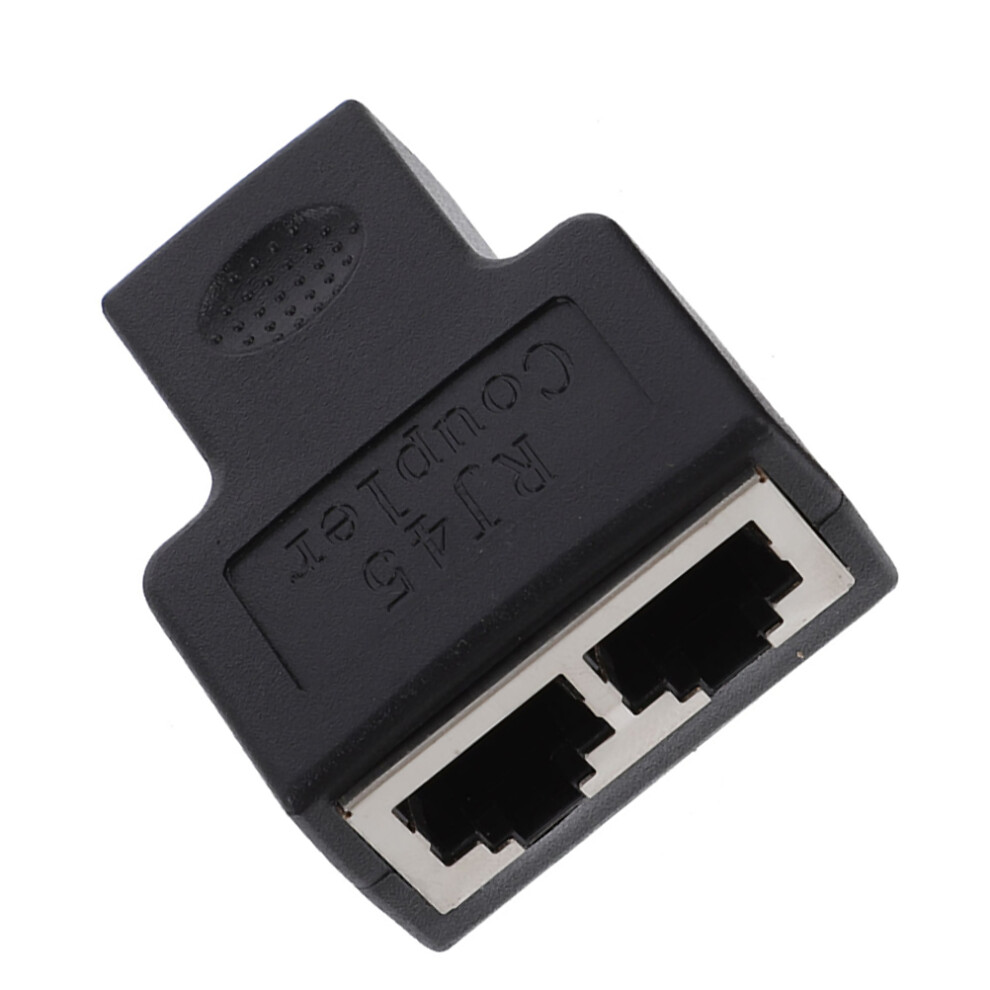 Plastic Rj45 Ethernet Splitter Cable Adapter 3552113007010