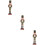 3Pcs Nutcracker Soldier Decor Christmas Wooden Figure 11