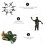 19Pcs 1 Set Soldier Model Simulation Toy 10
