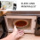 3Pcs Coffee Microwave Turntable Triple Arm Support Roller Ring Base 8