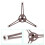 3Pcs Coffee Microwave Turntable Triple Arm Support Roller Ring Base 10