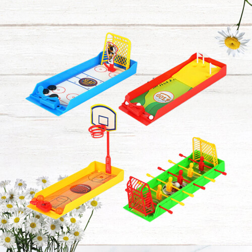 4 Pezzi Mini Dita Calcio Pallacanestro Hockey Bambini 2